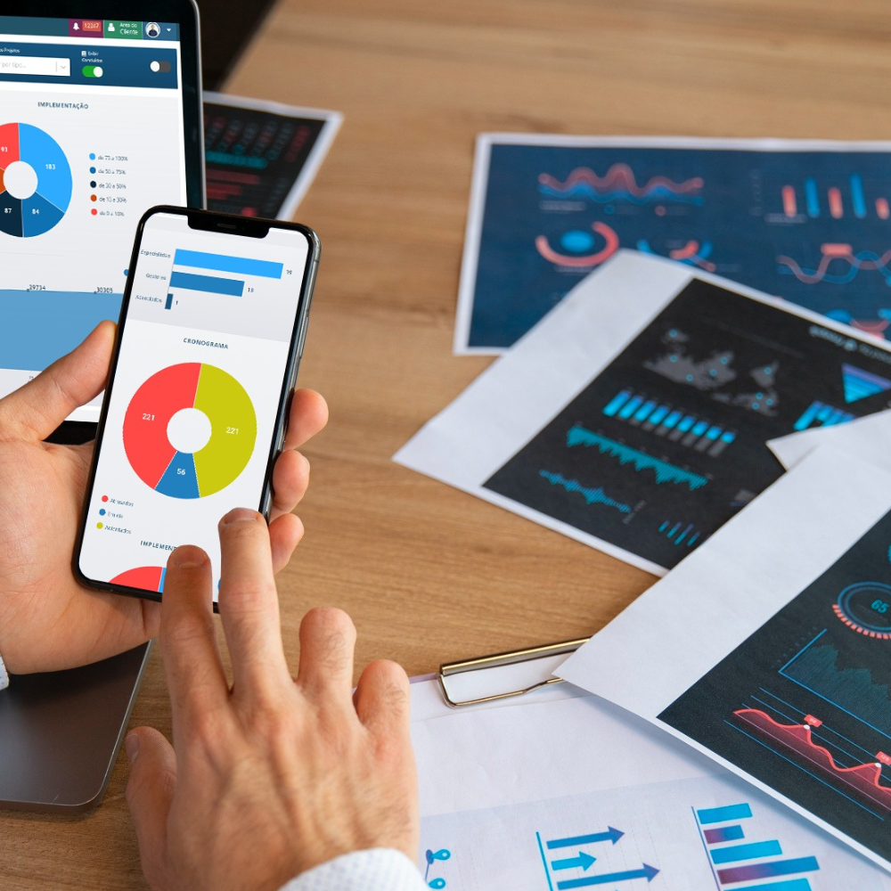 imagem de pessoa usando o Evolutto